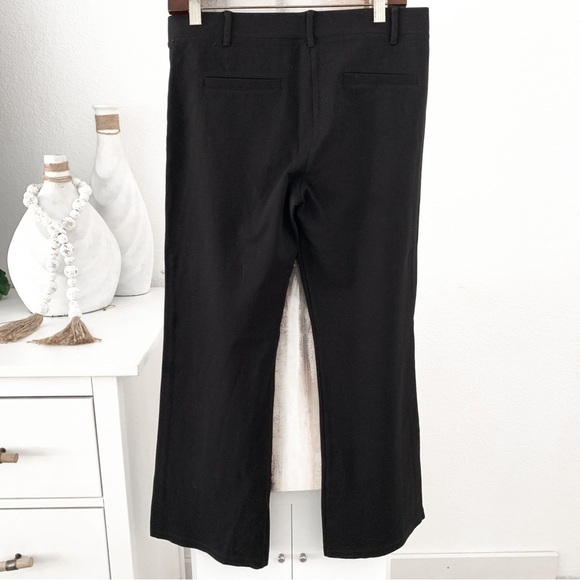 Betabrand Black Bootcut Classic Dress Yoga Casual Pant Size Medium Petite - Picture 4 of 16